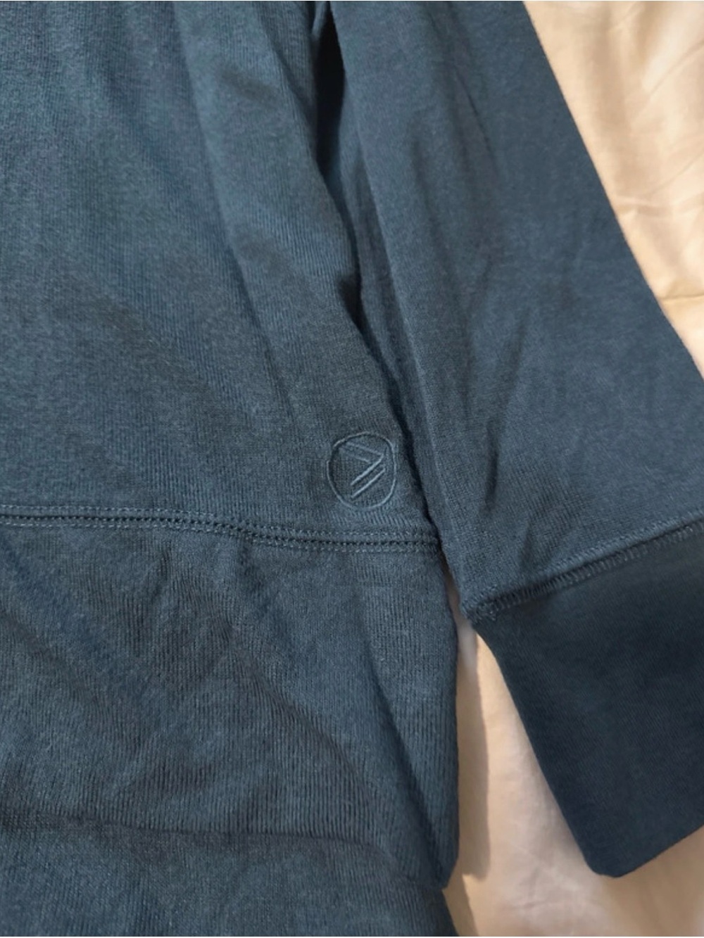 Dark Teal Long Sleeve Pullover Sweater by Savvi